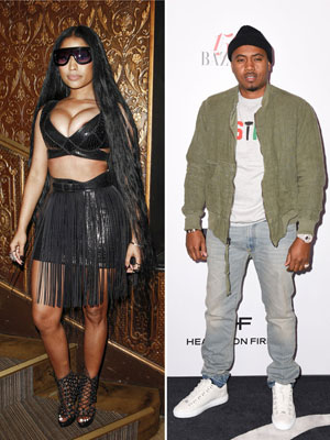Nicki Minaj and Nas