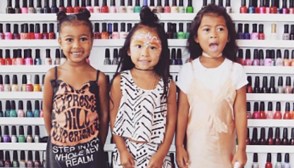 North West and her friends