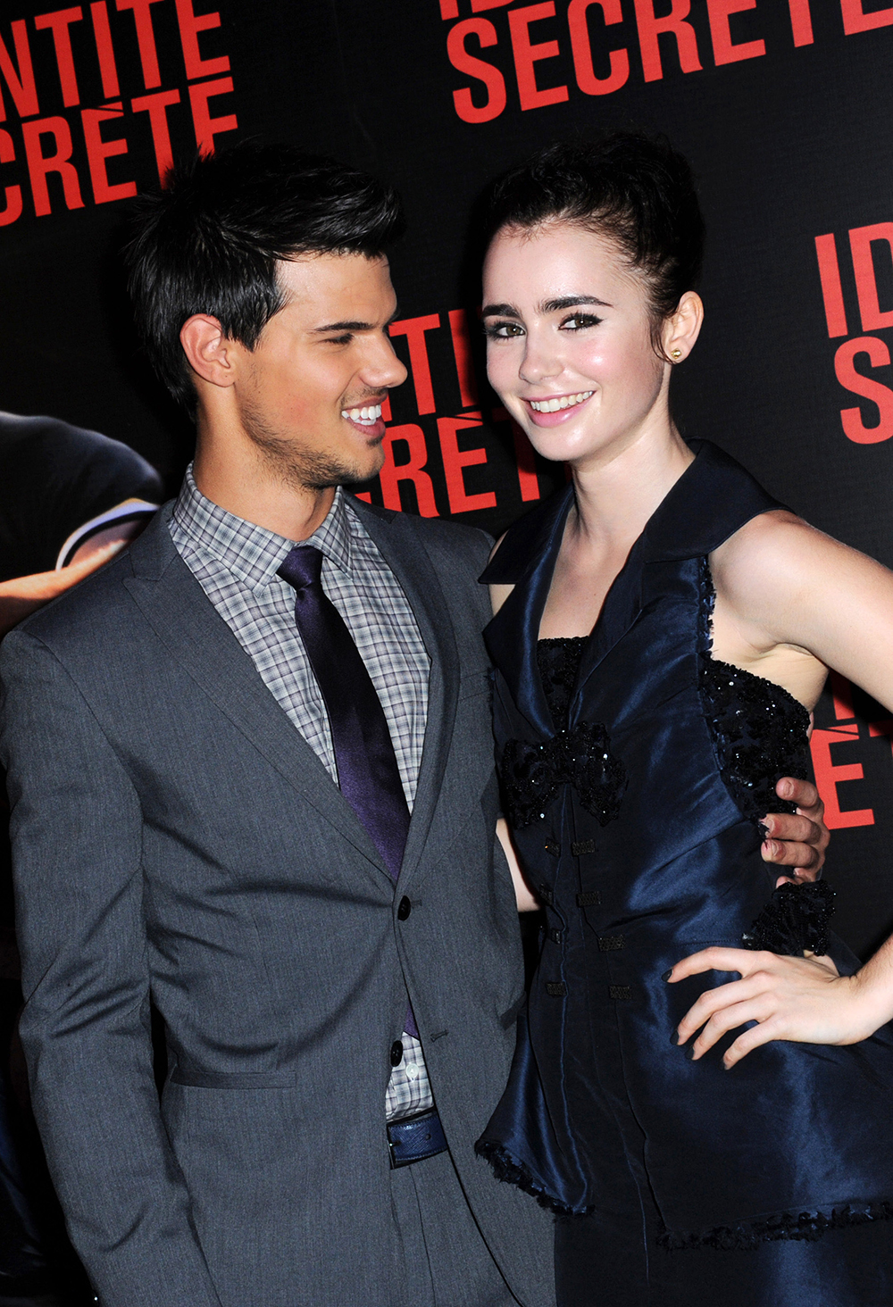 Taylor Lautner and Lily Collins
'Abduction' film premiere, Paris, France - 27 Sep 2011