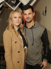 Maika Monroe, Taylor Lautner
W Magazine's Golden Globes Party, Los Angeles, America - 07 Jan 2016