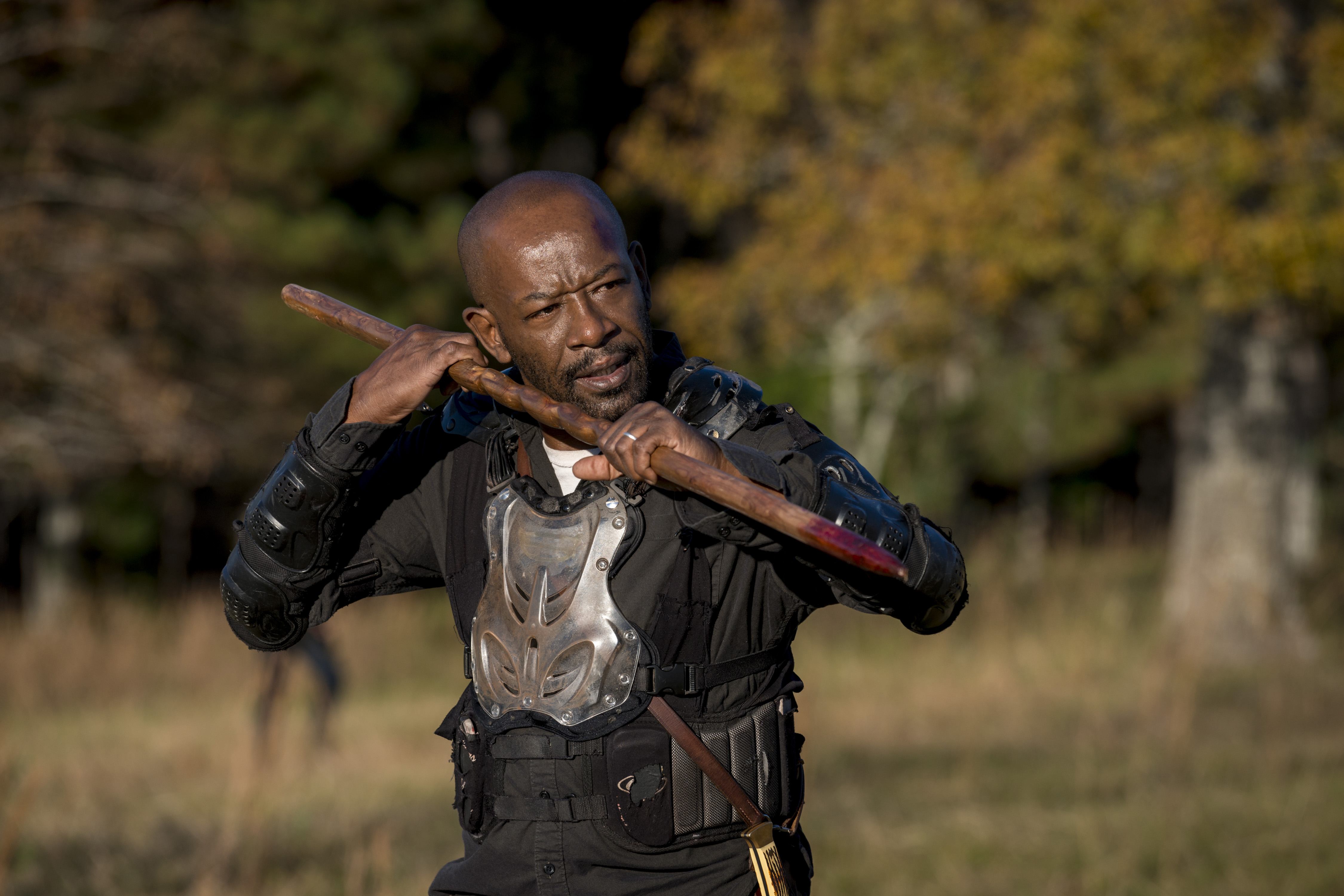 Lennie James as Morgan Jones - The Walking Dead _ Season 8, Episode 16 - Photo Credit: Gene Page/AMC