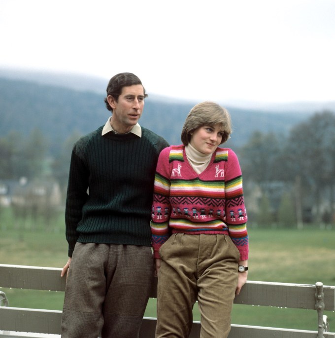 Prince Charles & Lady Diana Spencer In Scotland