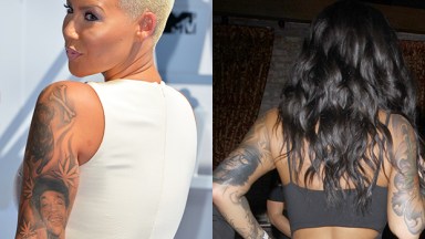 Amber Rose Tattoos