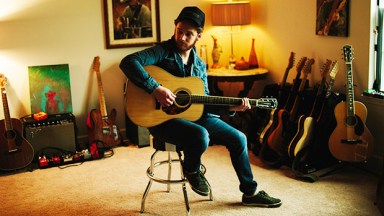 Ben Haggard playing guitar