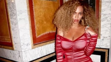 Beyonce Red Dress