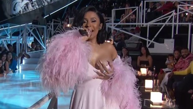 Cardi B Wardrobe Malfunction 2017 VMA