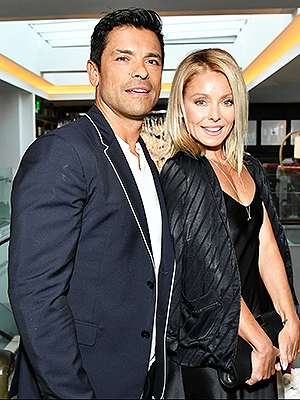 Kelly Ripa and her husband Mark Consuelos