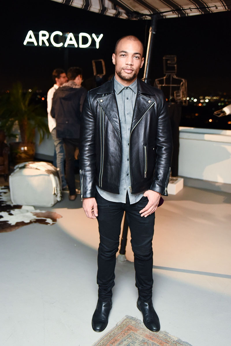 Kendrick Sampson
Launch of Arcady Brand, Los Angeles, USA - 14 Oct 2016