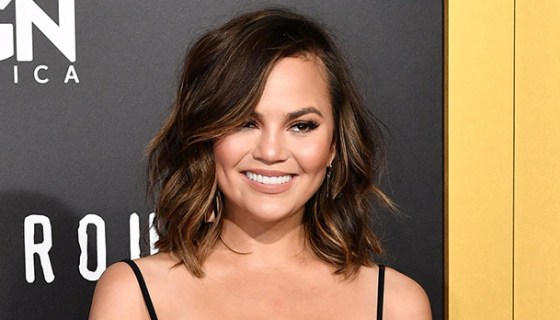 Chrissy Teigen period skin