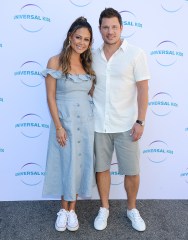 Vanessa Minnillo and husband Nick Lachey'American Ninja Warrior Junior' and 'Top Chef Junior' TV show premieres, Los Angeles, USA - 20 Oct 2018UNIVERSAL KIDS CELEBRATES NEW PREMIERESAMERICAN NINJA WARRIOR JUNIOR AND TOP CHEF JUNIOR