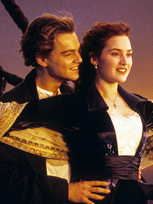 Leonardo DiCaprio and Kate Winslet