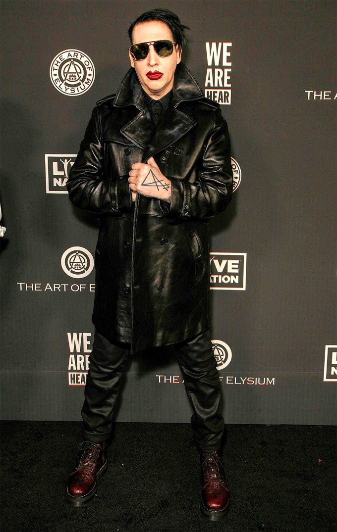 Marilyn Manson at 2020 Heaven Gala