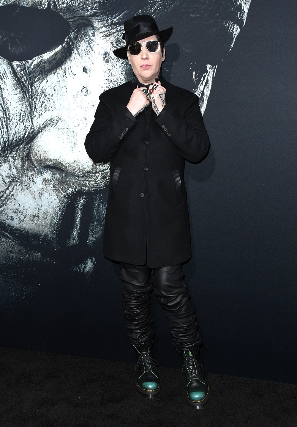 Marilyn Manson.
'Halloween' film premiere, Los Angeles, USA - 17 Oct 2018