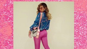 Beyonce wearing tight pants just three months after giving birth to twins