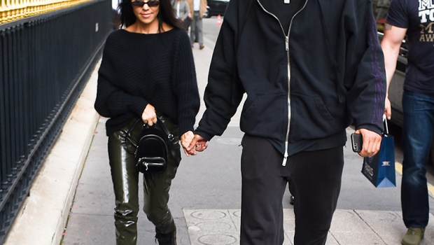 Kourtney Kardashian and boyfriend Younes Bendjima are seen walking around the shops in ParisPictured: Kourtney Kardashian, Younes BendjimaRef: SPL1588719 260917 Picture by: Neil Warner / Splash NewsSplash News and PicturesLos Angeles:310-821-2666New York:212-619-2666London:870-934-2666photodesk@splashnews.com