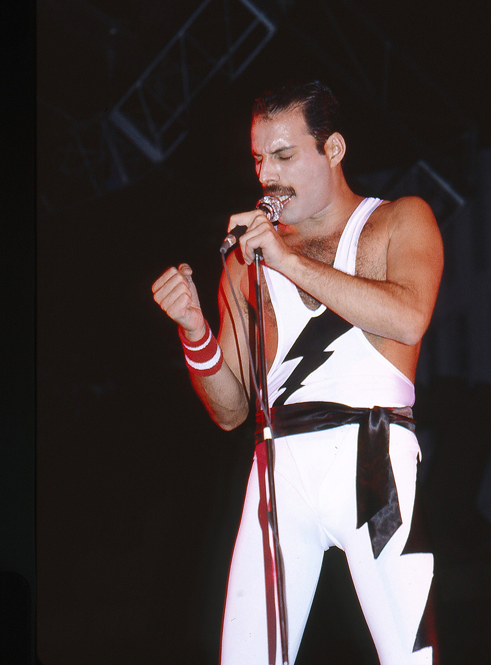 Queen in concert at Forest Nationale, Brussels, Belgium - Apr 1982