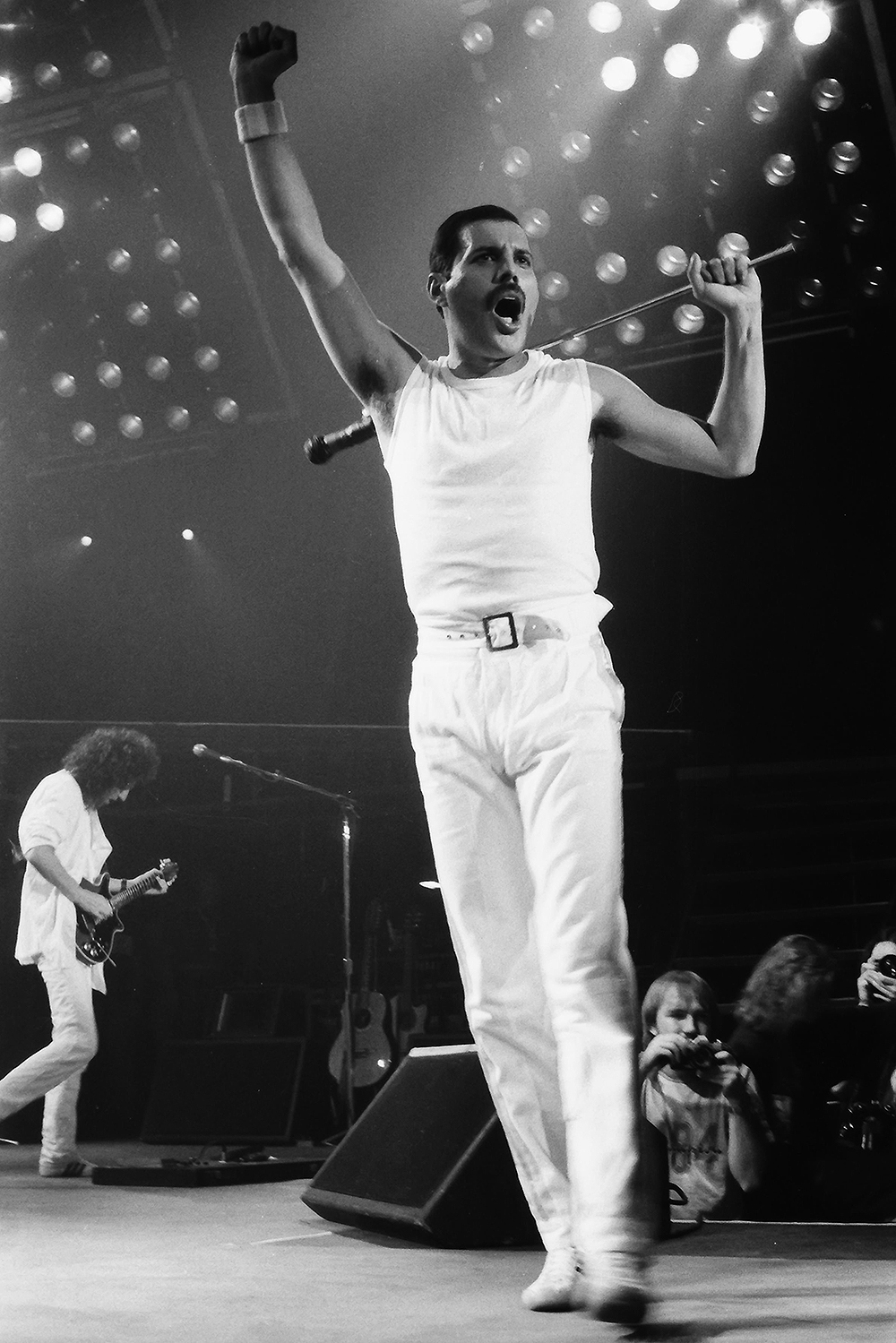 Queen in concert, Brussels, Belgium - 17 Jun 1986