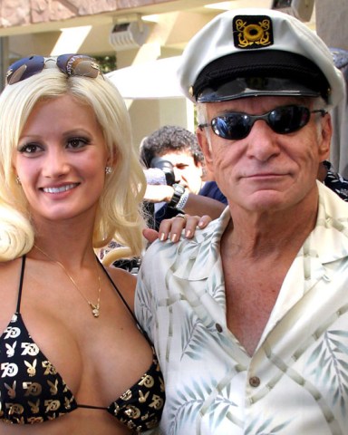 Holly Madison and Hugh Hefner
PLAYBOY 50TH ANNIVERSARY WEEKEND, LAS VEGAS, AMERICA - 20 SEP 2003