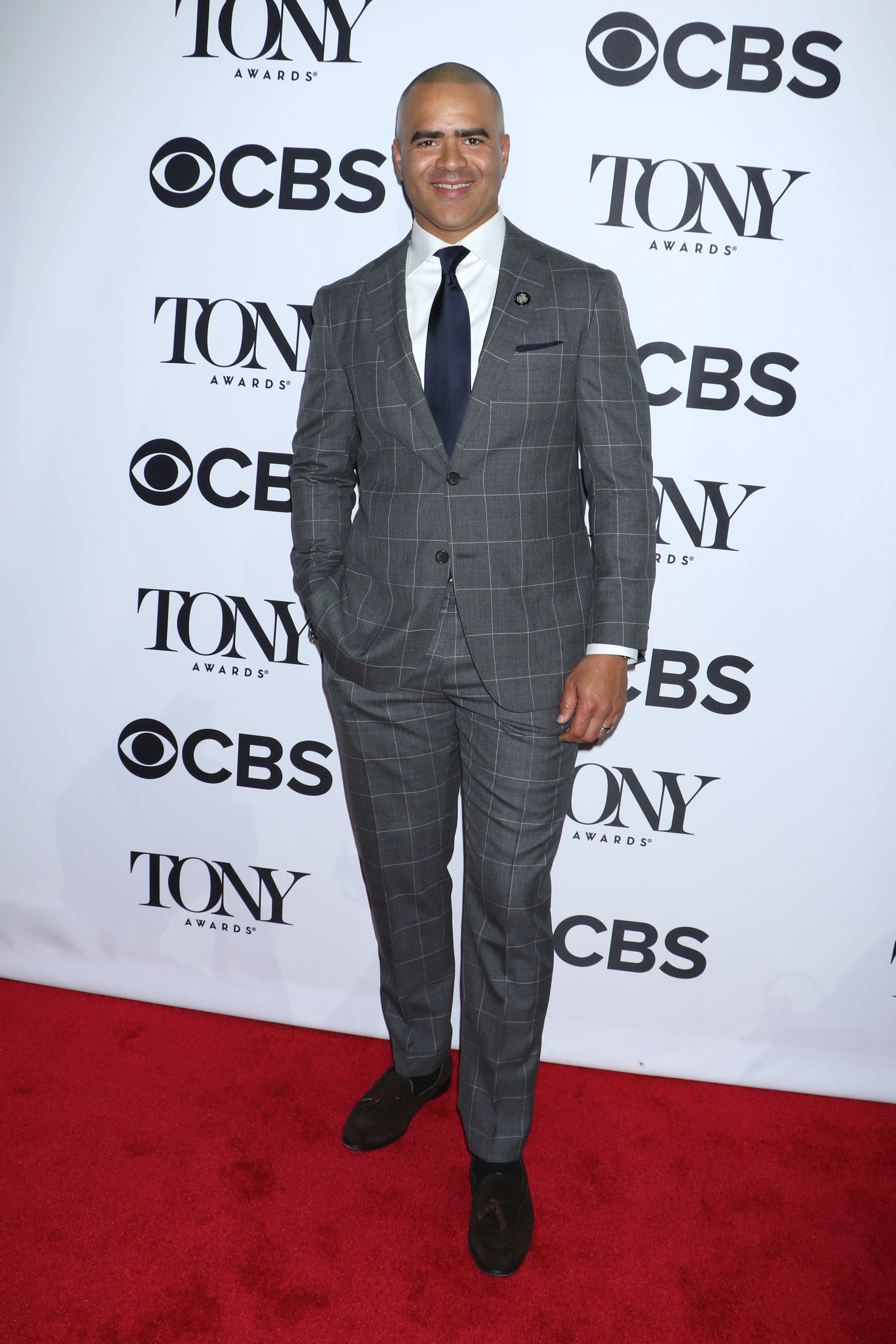 Christopher Jackson
Tony Awards Meet the Nominees photocall, New York, America - 04 May 2016