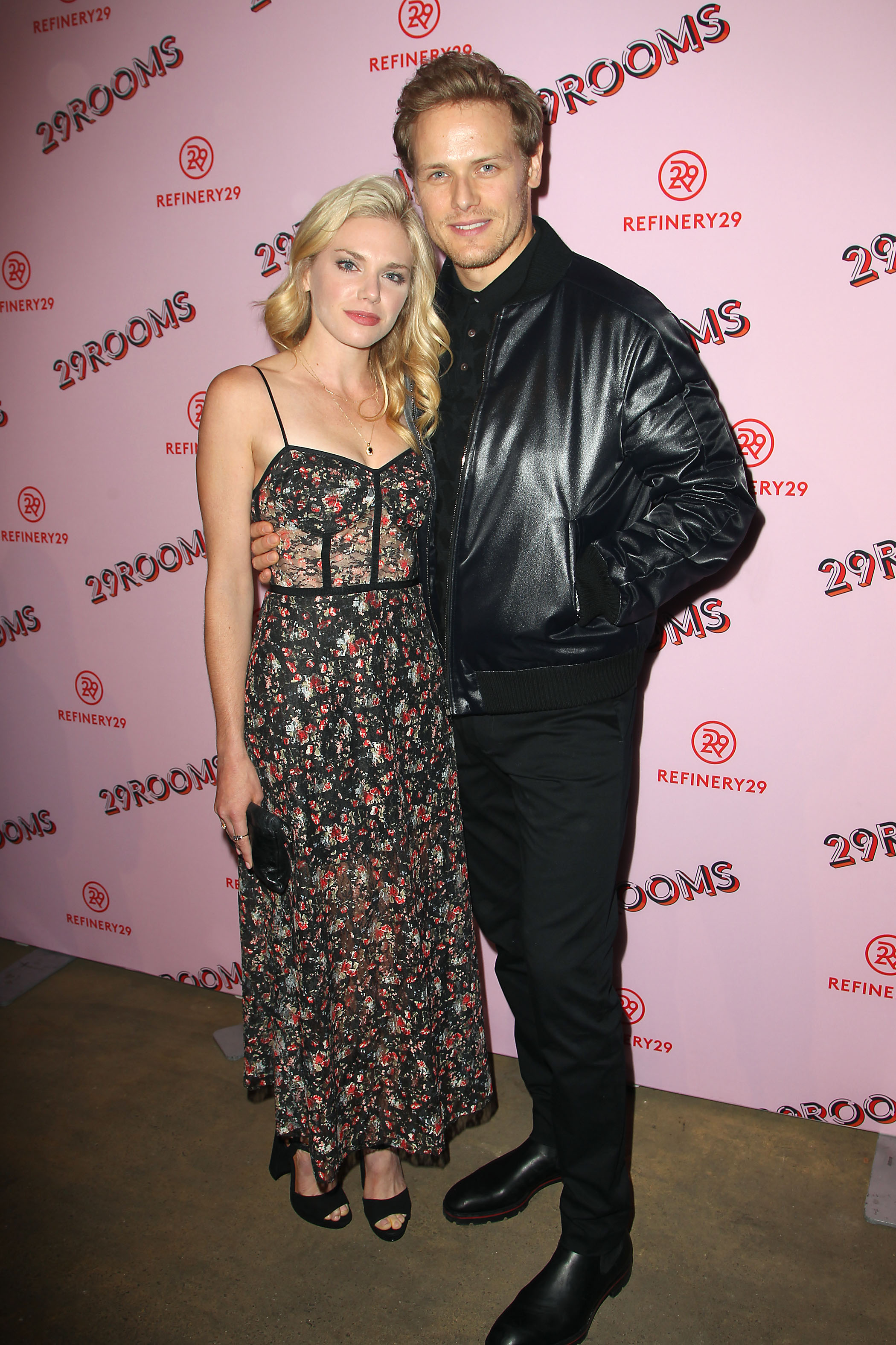 Mackenzie Mauzy and Sam Heughan
`Refinery 29's 3rd Annual "29ROOMS: TURN IT INTO ART" Opening Night, Spring Summer 2018, New York Fashion Week, USA - 07 Sep 2017