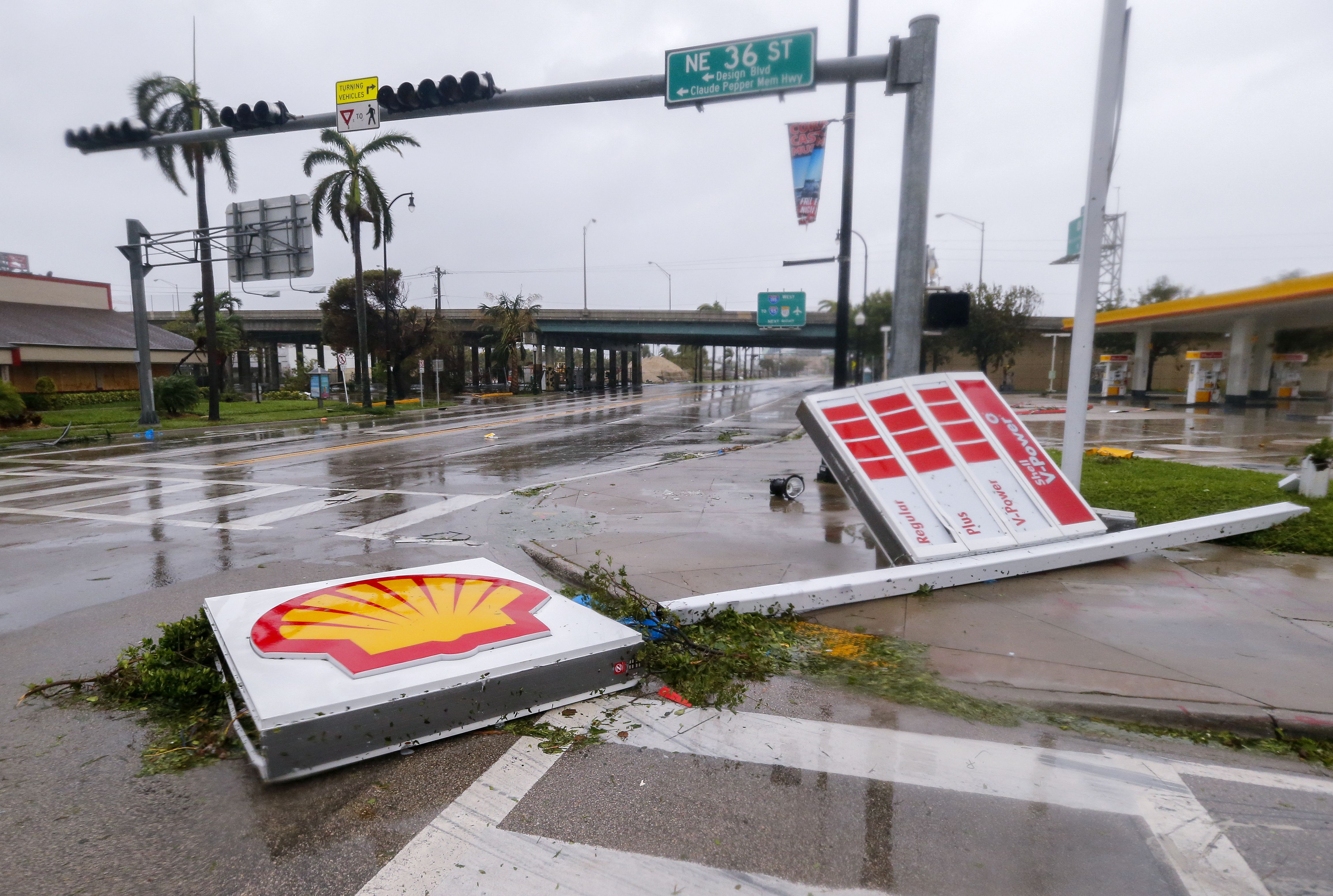 Hurricane Irma in Miami, Florida, USA - 10 Sep 2017