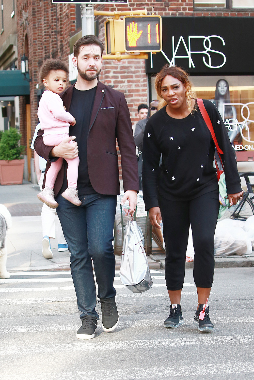 Serena Williams And Husband Alexis Ohanian Take Daughter Alexis Olympia To Zitomer Pharmacy For Some Goodies