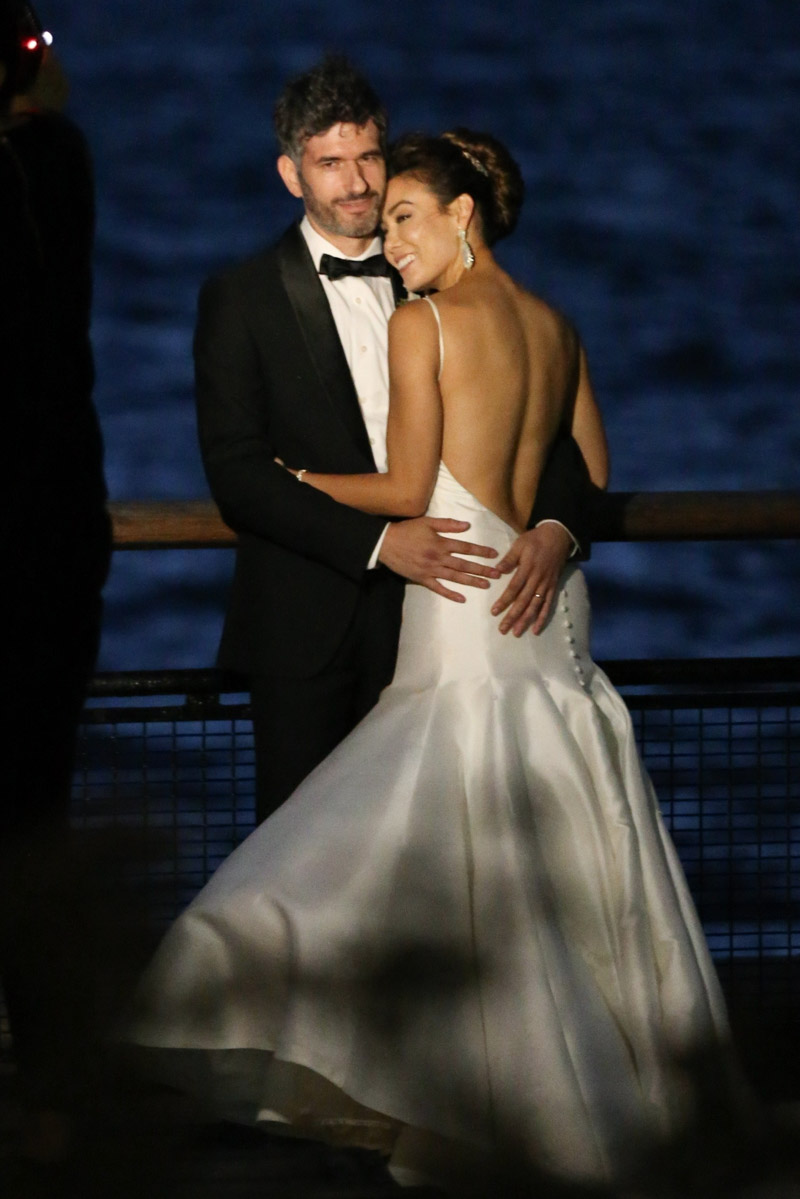 New York, NY  - Sharleen Joynt marries Andy Levine wedding at the Battery Gardens. The "Bachelor" alums look happy as they get married in front of a large cheering crowd.

Pictured: Sharleen Joynt, Andy Levine

BACKGRID USA 8 SEPTEMBER 2017 

USA: +1 310 798 9111 / usasales@backgrid.com

UK: +44 208 344 2007 / uksales@backgrid.com

*UK Clients - Pictures Containing Children
Please Pixelate Face Prior To Publication*