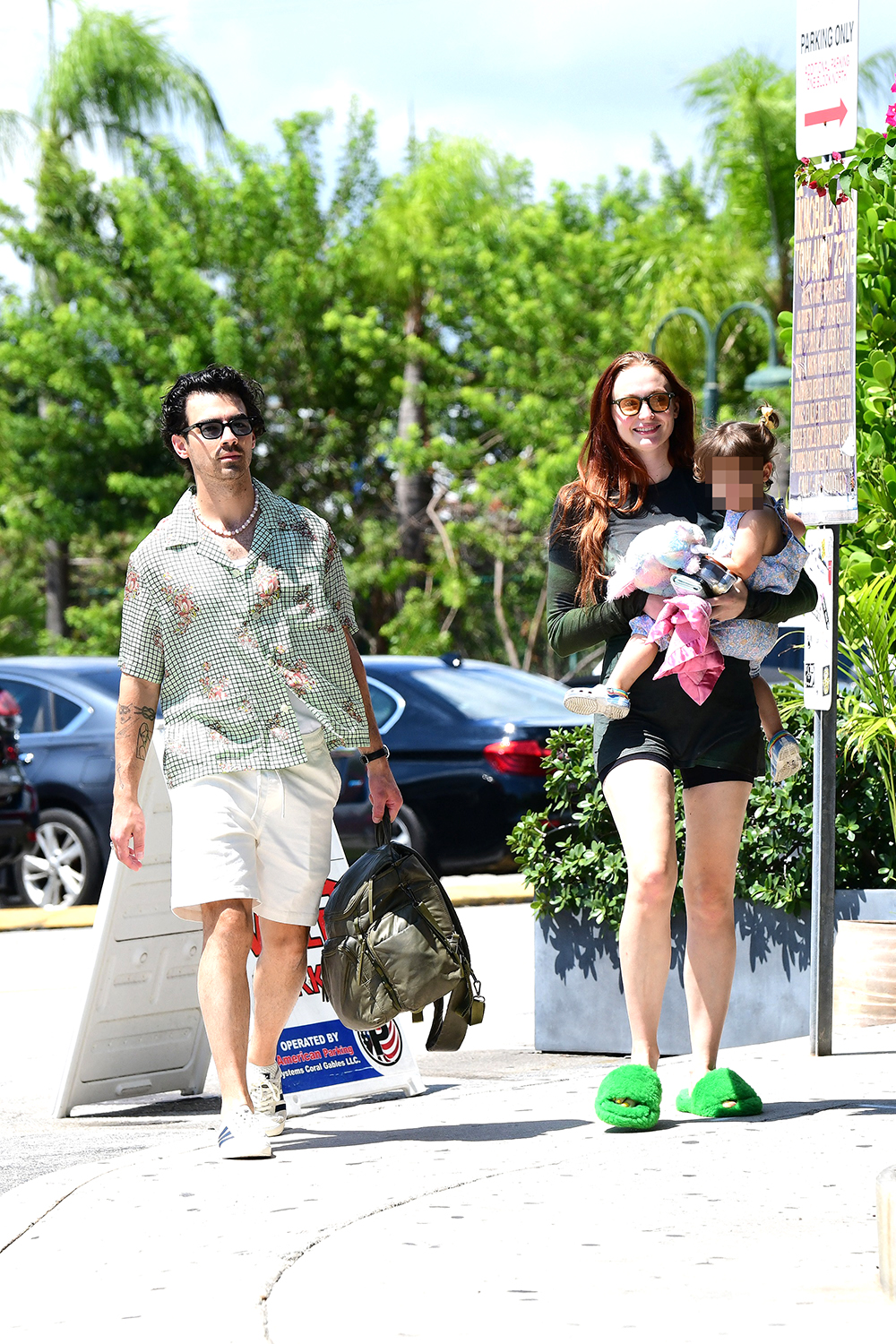 EXCLUSIVE: Joe Jonas and Sophie Turner step out for lunch in Miami