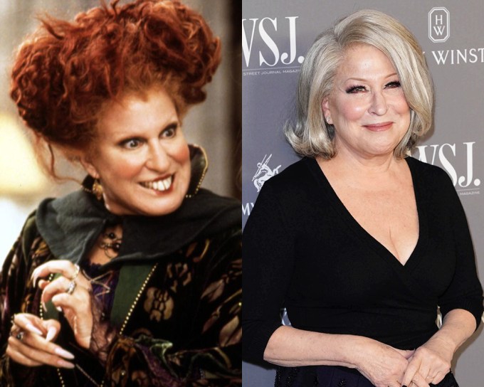 Bette Midler aka Winifred Sanderson