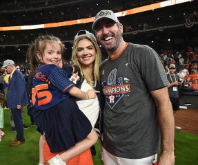 Justin Verlander, Kate Upton,Genevieve Verlander
Philadelphia Phillies v Houston Astros, World Series Baseball on Fox, Game 6, Houston, USA - 05 Nov 2022