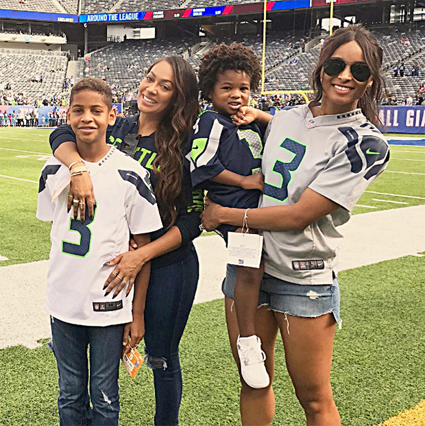 La La Anthony & Ciara With Kids