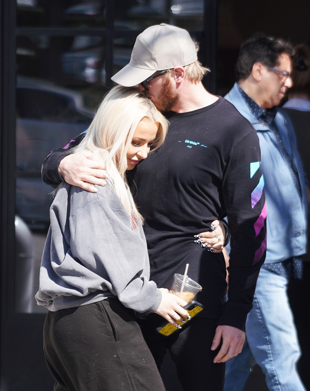 Studio City, Ca  - Internet star Tana Mongeau is all over Jake Paul's brother Logan while out for brunch at Joan's On Third. The two seemed to be getting very intimate with one another, sharing tight hugs, and kisses on the head.

Pictured: Tana Mongeau, Logan Paul 

BACKGRID USA 17 FEBRUARY 2020 

BYLINE MUST READ: ShotbyJuliann / BACKGRID

USA: +1 310 798 9111 / usasales@backgrid.com

UK: +44 208 344 2007 / uksales@backgrid.com

*UK Clients - Pictures Containing Children
Please Pixelate Face Prior To Publication*