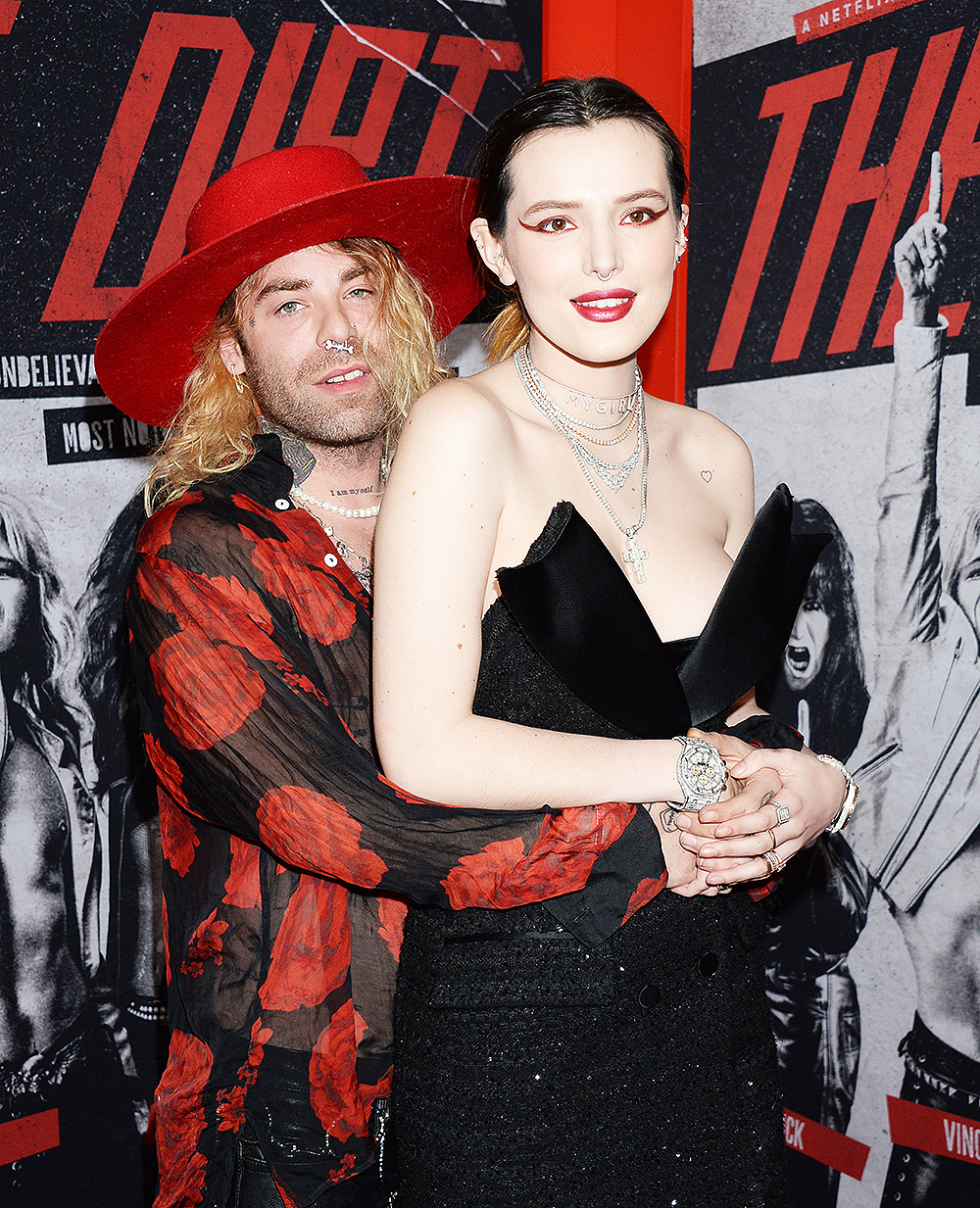 Mod Sun and Bella Thorne
'The Dirt' Film Premiere, Arrivals, Pacific Cinerama Dome, Los Angeles, USA - 18 Mar 2019