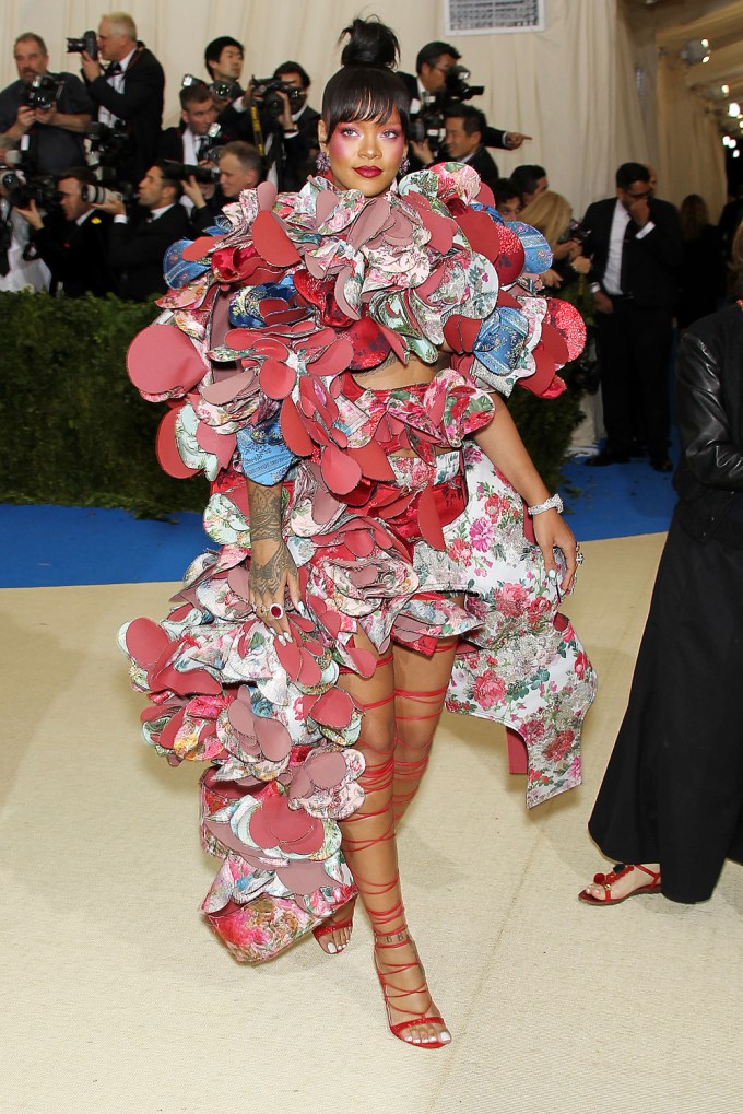 Rihanna At The 2017 Met Gala