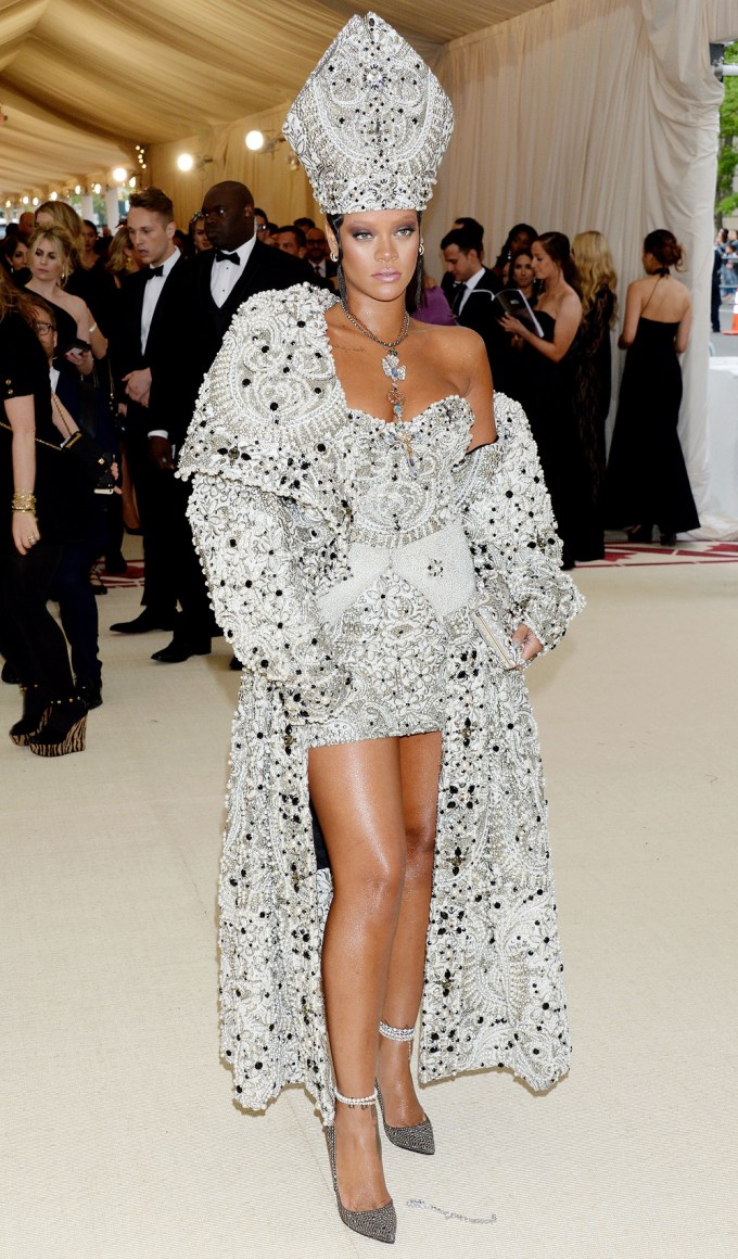 Rihanna At The 2018 Met Gala