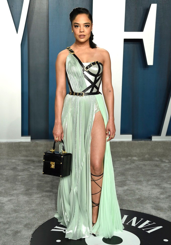 Tessa Thompson At Vanity Fair’s 2020 Oscar Party