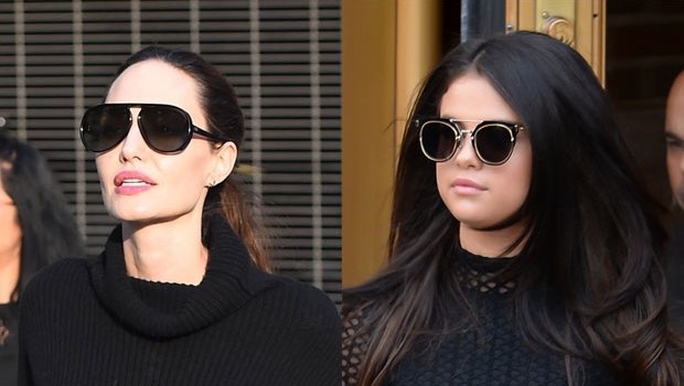 Angelina Jolie & Selena Gomez