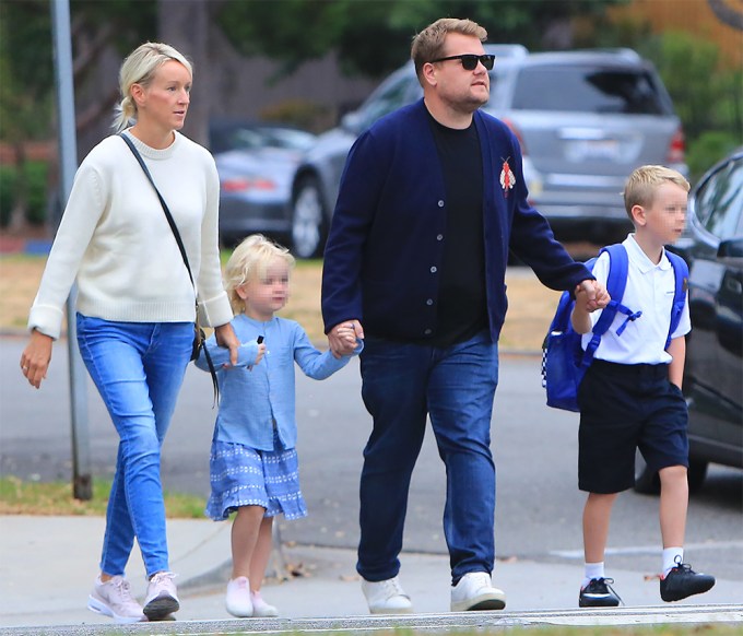 James Corden & His Kids