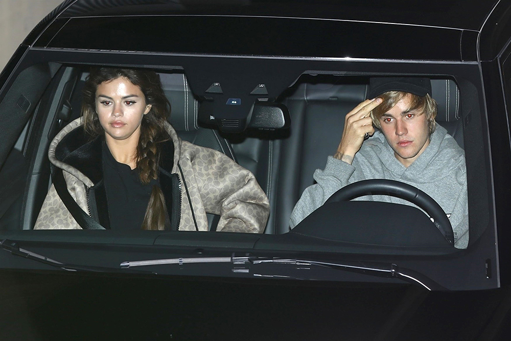 Beverly Hills, CA  - Superstar couple Selena Gomez and Justin Bieber were spotted hopping in their Range Rover together after their Wednesday evening church meeting in Beverly Hills.

Pictured: Justin Bieber, Selena Gomez

BACKGRID USA 21 FEBRUARY 2018 

USA: +1 310 798 9111 / usasales@backgrid.com

UK: +44 208 344 2007 / uksales@backgrid.com

*UK Clients - Pictures Containing Children
Please Pixelate Face Prior To Publication*