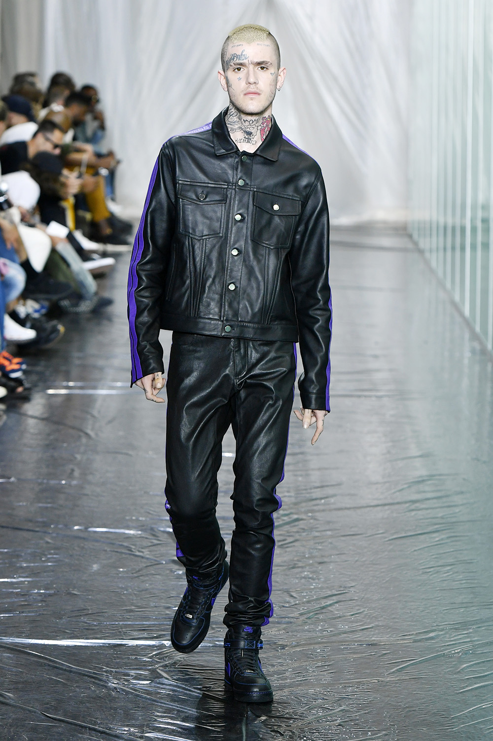 Lil Peep on the catwalk
Vlone show, Runway, Spring Summer 2018, Paris Fashion Week Men's, France - 23 Jun 2017