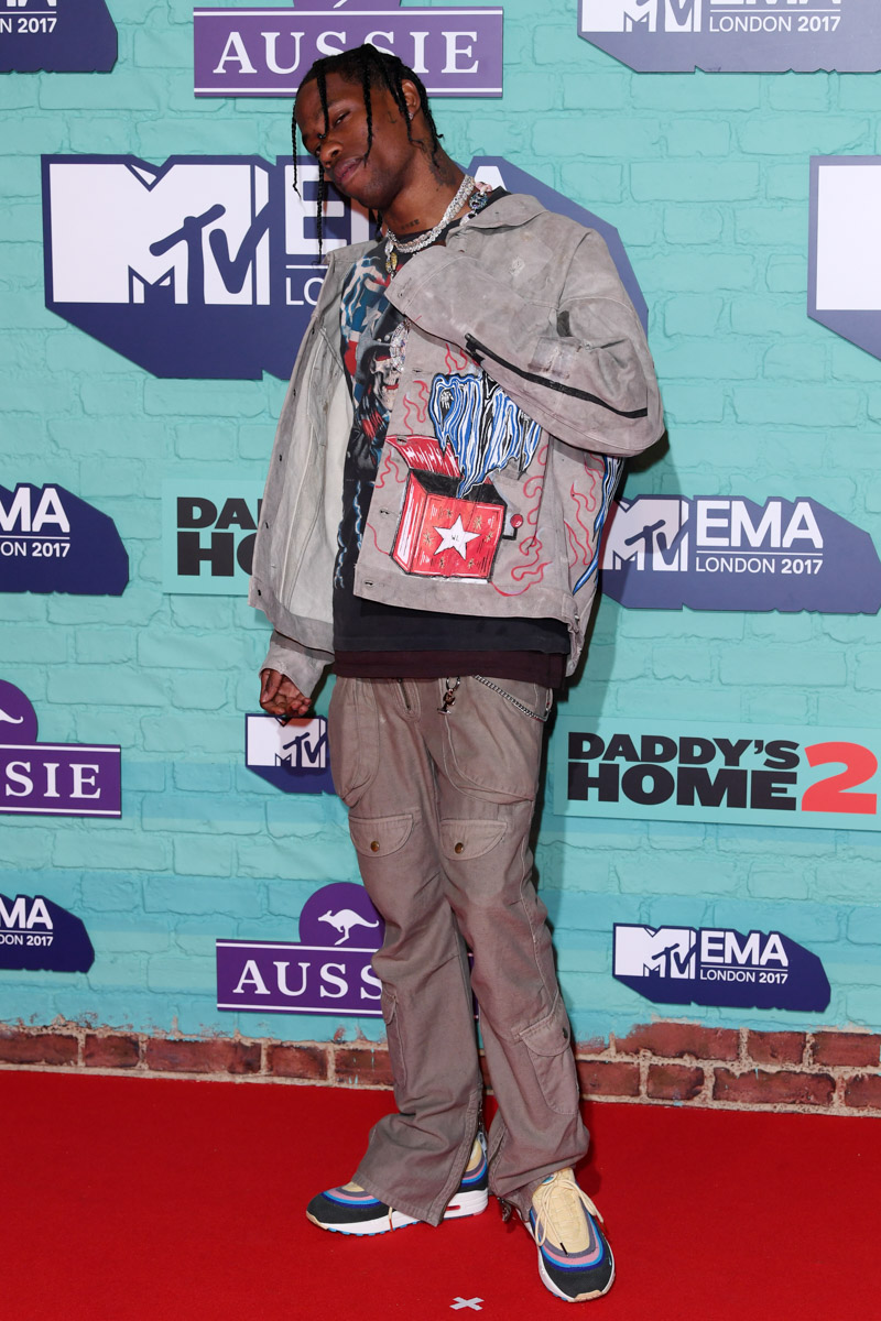 Travis Scott24th MTV Europe Music Awards, Arrivals, SSE Arena Wembley, London, UK - 12 Nov 2017