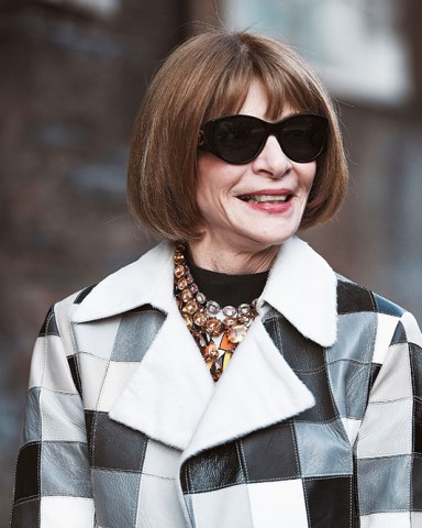 Anna Wintour
Street style, Fall Winter 2020, Milan Fashion Week, Italy - 21 Feb 2020