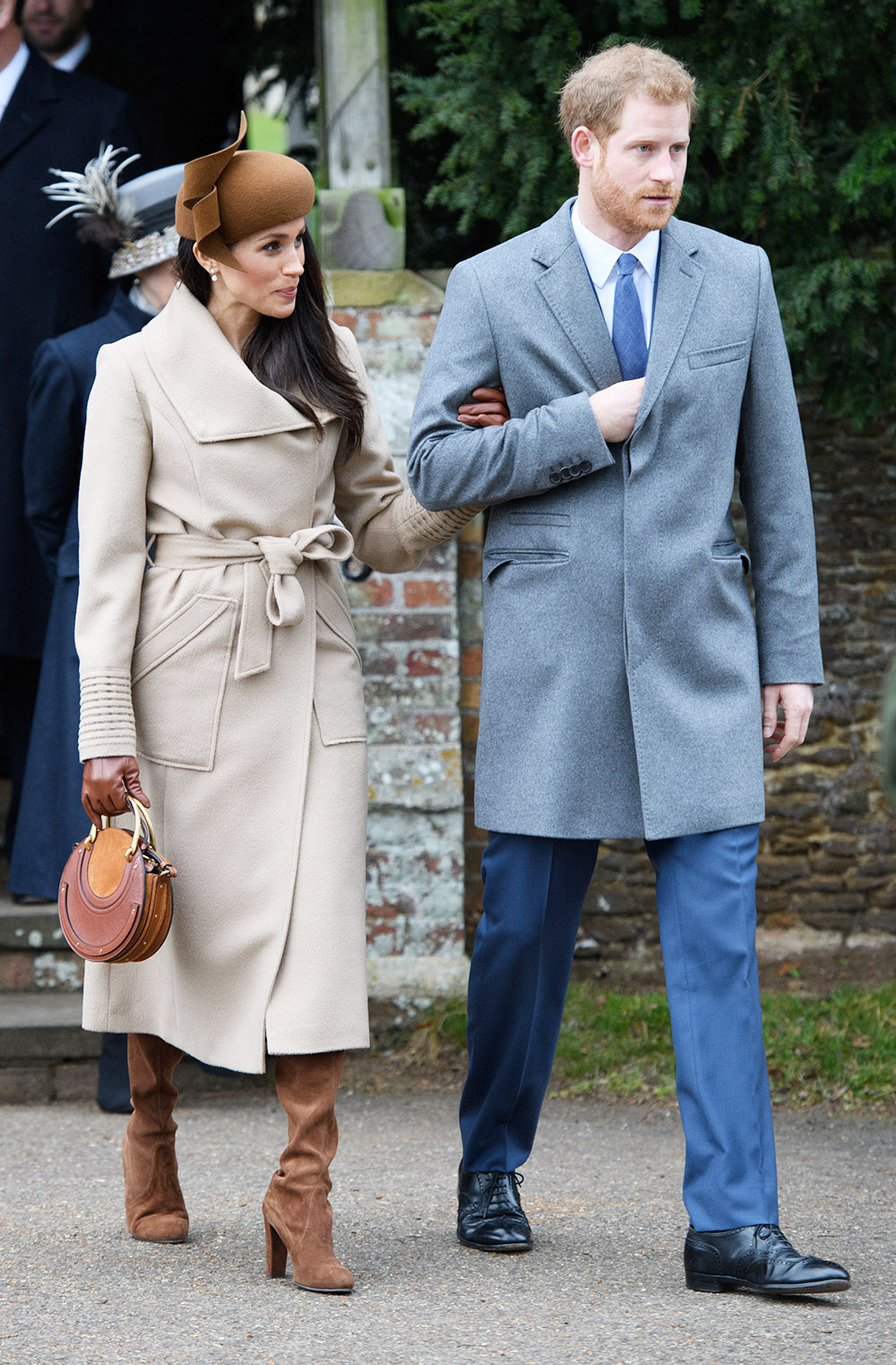 Meghan Markle and Prince Harry
Christmas Day church service, Sandringham, Norfolk, UK - 25 Dec 2017