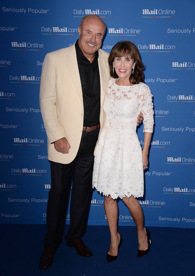 Dr. Phil and his wife at the Cannes Lions International Festival of Creativity