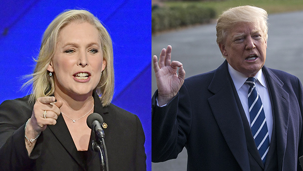 Kirsten Gillibrand & Donald Trump
