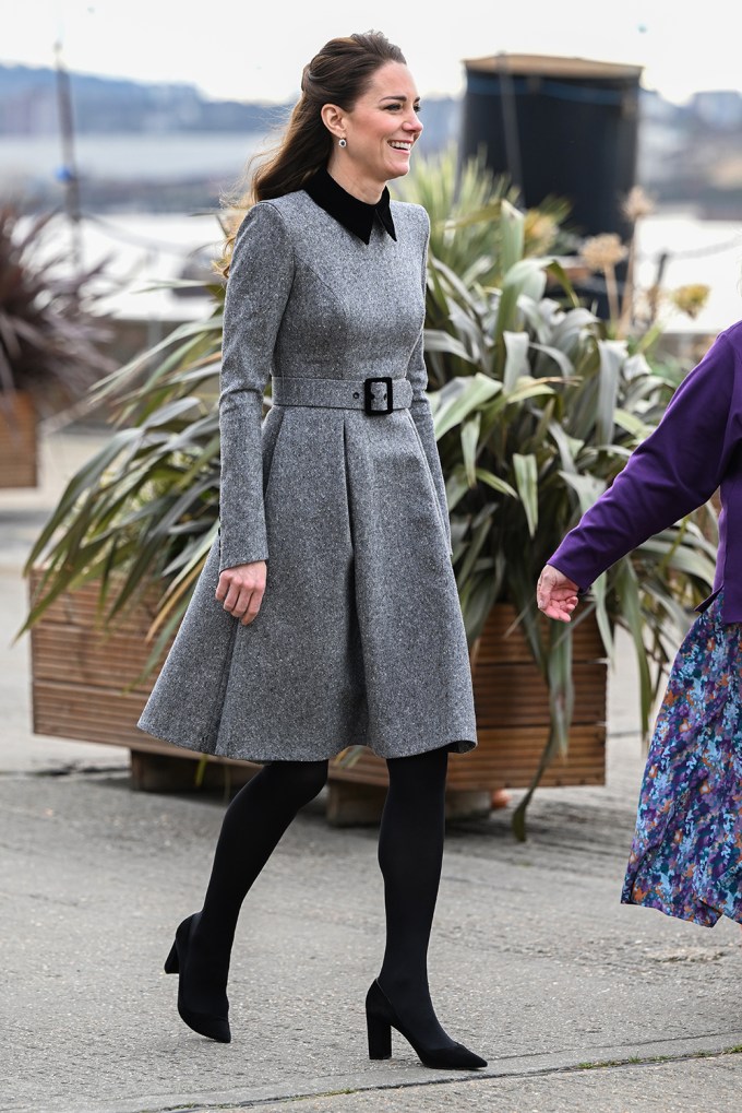 Kate Middleton at Trinity Buoy Warf