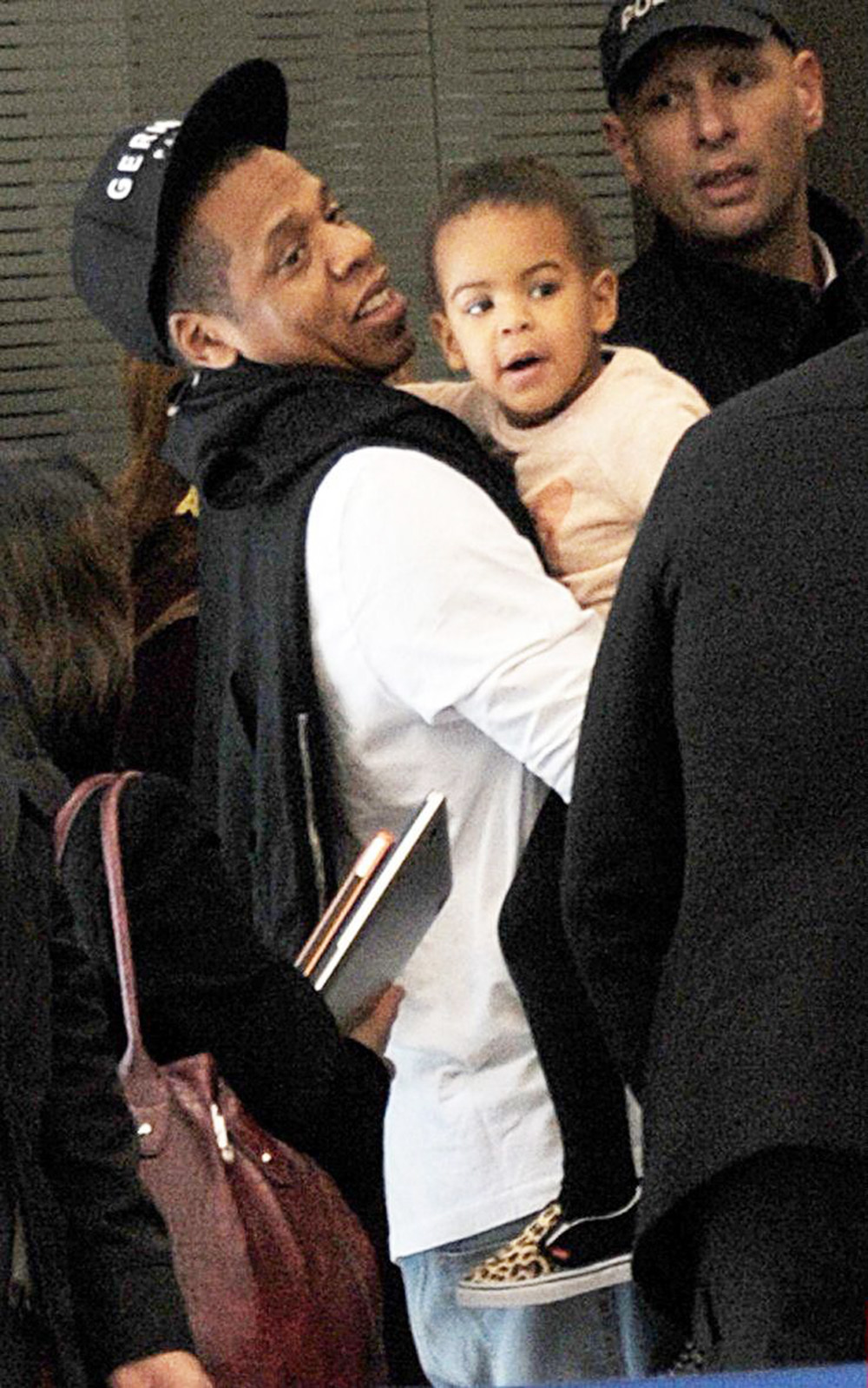 Beyonce and Jay Z at the Gare du Nord, Paris, France - 14 Oct 2014