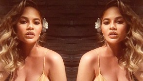 Chrissy Teigen Eyelash Extensions