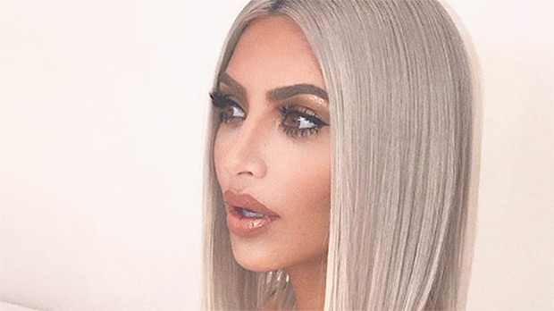 kim kardashian sleek hair