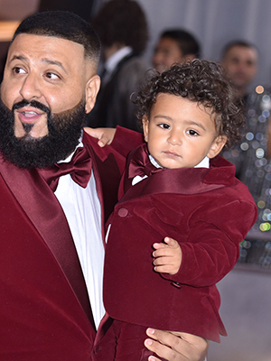 DJ Khaled, son Asahd Tuck Khaled60th Annual Grammy Awards, Arrivals, New York, USA - 28 Jan 2018